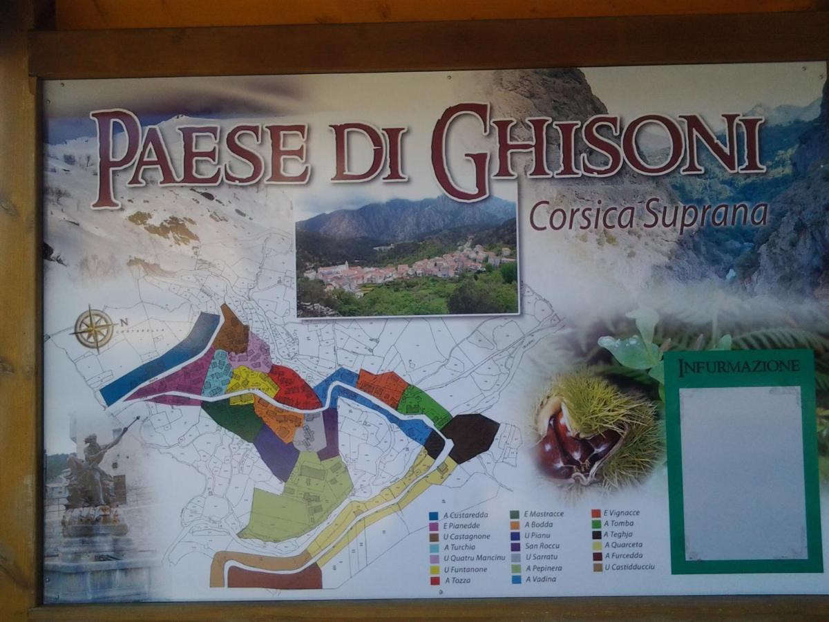 Chalet De Caralba Piscine Βίλα Ghisoni Εξωτερικό φωτογραφία